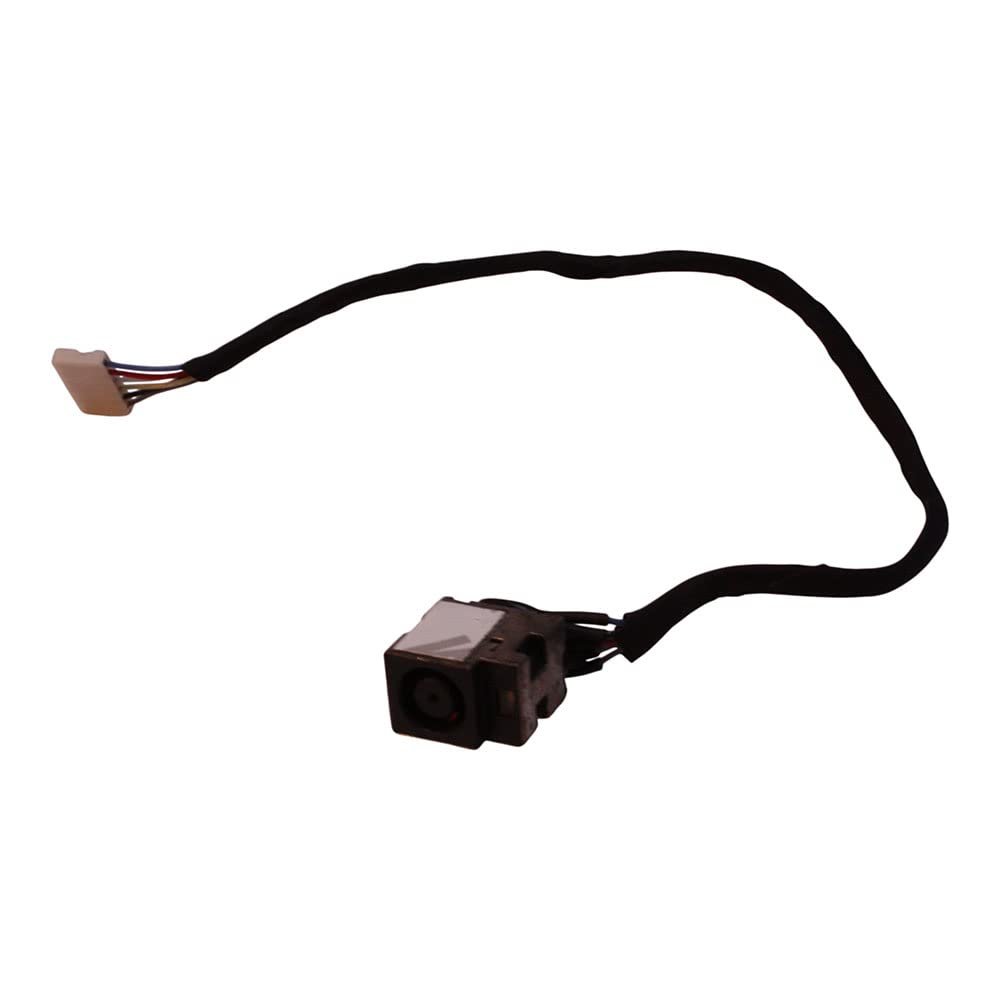 Power4Laptops Version 2 (Please Check The Picture) Replacement Laptop DC Jack Socket with Cable Compatible with HP Pavilion dv7-2227sf