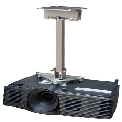 PCMD, LLC. Projector Ceiling Mount Compatible with Maxell MP-JW3501E JW3501J JW3501R JW3501T JW3501U with Lateral Shift Coupling (14-Inch Extension)