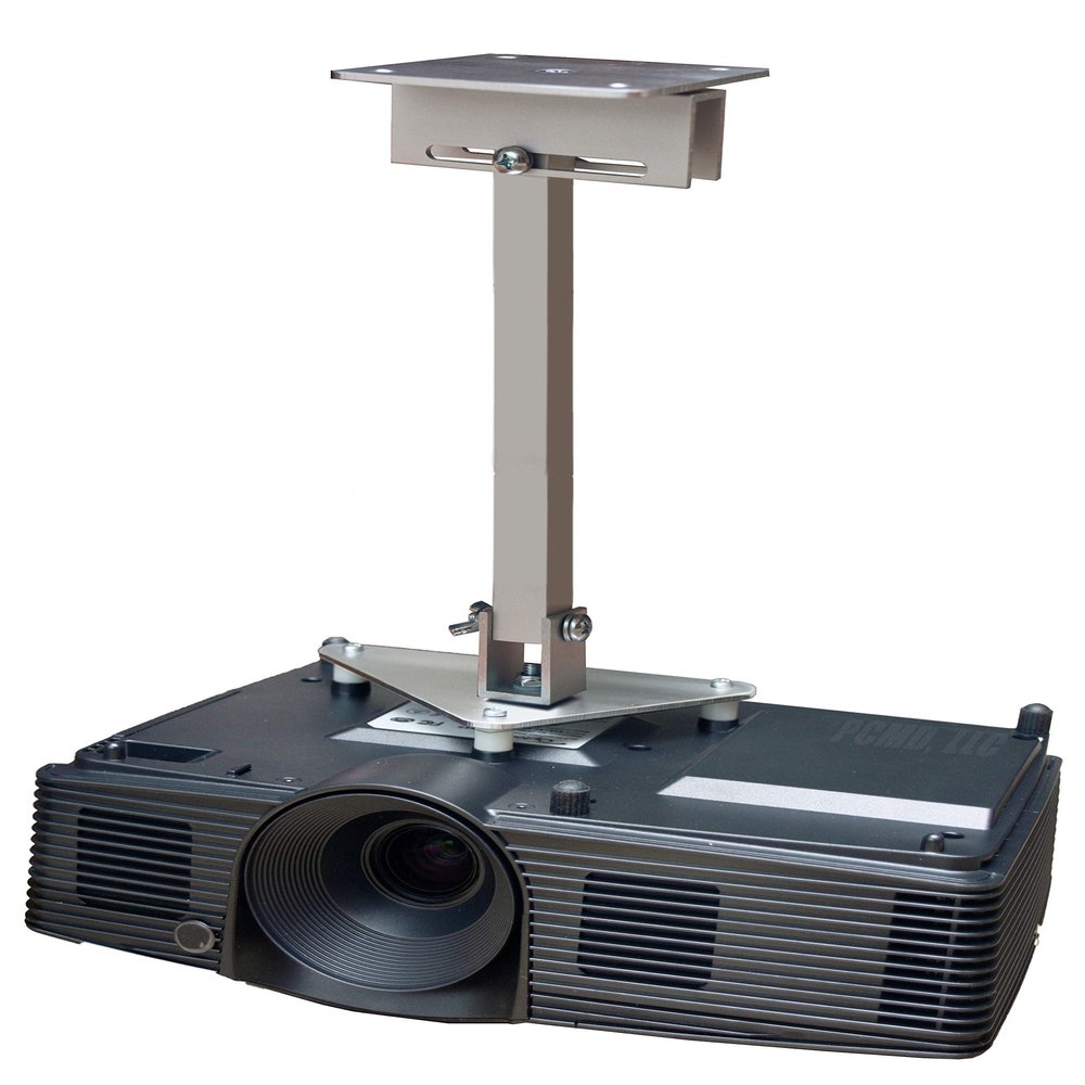 PCMD, LLC. Projector Ceiling Mount Compatible with Maxell MP-JW3501E JW3501J JW3501R JW3501T JW3501U with Lateral Shift Coupling (14-Inch Extension)