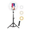 10" Circle Light LED Ring Light with Stand and Phone Holder for YouTube Video Live Dimmable Selfie Ring Light with 3 Light Modes 10 Brightness Level-10 inch 3 view 1