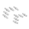 20Pcs Metal Cabinet Wardrobe Shelf Support Pins Studs Pegs Bookcases Shelving Storage Bathroom Shower Glass Bracket 5x15mm/19mm view 2