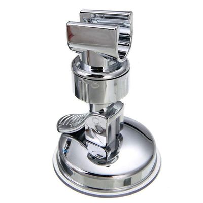 Universal Adjustable Hand Shower Holder Suction Cup Holder Full Plating Shower Rail Head Holder Bathroom Bracket Stable Rotation