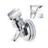 Universal Adjustable Hand Shower Holder Suction Cup Holder Full Plating Shower Rail Head Holder Bathroom Bracket Stable Rotation view 2