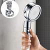 Universal Adjustable Hand Shower Holder Suction Cup Holder Full Plating Shower Rail Head Holder Bathroom Bracket Stable Rotation view 4