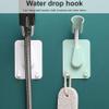 360 Shower Head Holder Adjustable Self-Adhesive Showerhead Bracket Wall Mount with 2 Hooks Stand SPA Bathroom Universal ABS 1pc view 2
