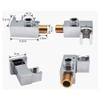 Brass Electroplated Drill Installation Shower Head Holder Bathroom Shower Bracket Wall Mounted Faucet Replacement Parts view 2