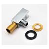 Brass Electroplated Drill Installation Shower Head Holder Bathroom Shower Bracket Wall Mounted Faucet Replacement Parts view 3