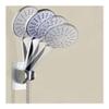 Shower Head Holder Wall Mounted Shower Holder Bathroom Accessory 7-Speed Adjustable Shower Bracket Easy to Use view 3