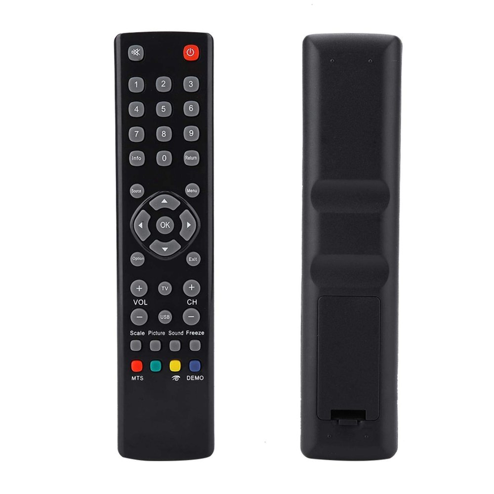 144 TV Remote Control Controller Replacement for Sankey Kalley Challenger TCL, Over 8 Meters Remote Distance, ABS Wearable, Batteries Not Included, Default