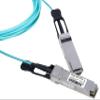 Chuangsuton 40G QSFP+ AOC Cable | Compatible with Brocade 40G-QSFP-QSFP-AOC-2001 40GBASE QSFP+ to QSFP+ Active Optical Cable (20M/66ft) view 1