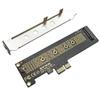 ALIKSO M.2 NGFF PCIe 22110 SSD (NVMe & AHCI) to PCIe x1 Adapter Host Controller Expansion Card with Low Profile Bracket for PC DesktopSupports M2 NGFF PCIe 3.0, 2.0 or 1.0 view 1