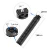 BGNing Carbon Fiber Handle Grip Handbar Extension Pole Compatible for Weebill S Handheld Stabilizer Monitor Mount for Weebill Lab Gimbal view 2