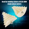 Heayzoki Coil Wire Winding Mold,Beige Electrical Machine Plastic Single Phase 6 Layers Coil Wire Winding Mold,Beige Winding Mould for The Motor's Repairing and Maintenance Work view 4