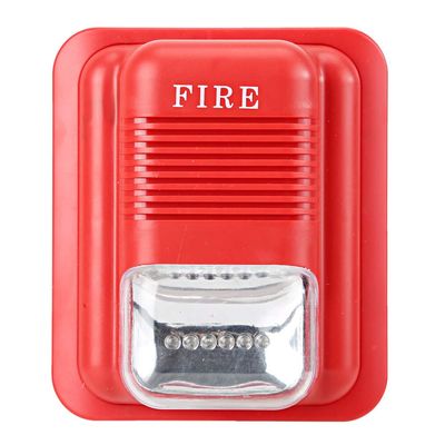 Asixxsix Warning Strobe Sound and Light Warning, Alarm Alarm, Siren System DC12V/24V Hotels Markets for Home Farm Villa