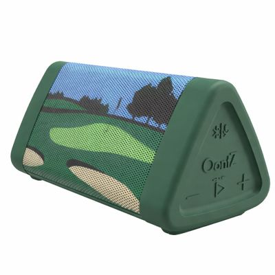 OontZ Angle 3 (4th Gen)  Portable Bluetooth Speaker, 12W Stereo Sound, 24 Hour Playtime, Rich Bass, 100 Foot Wireless Range, Waterproof, Home, Outdoor, Travel, Great Gift and Golf Speaker (Green)