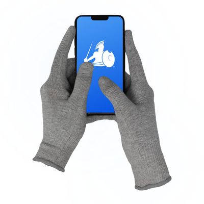 DefenderShield EMF Radiation Protection Gloves  Computer & Cell Phone Gloves Touchscreen-Friendly  Comfortable EMF Protection for Cell Phone Use  Small Size, Anti-Odor & Anti-Static Material