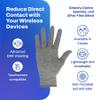DefenderShield EMF Radiation Protection Gloves  Computer & Cell Phone Gloves Touchscreen-Friendly  Comfortable EMF Protection for Cell Phone Use  Small Size, Anti-Odor & Anti-Static Material view 2