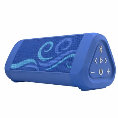 OontZ Angle 3 Ultra - Portable Bluetooth Speaker, 14 Watts, Bigger Bass, Hi-Quality Sound, 100 Ft Wireless Range, IPX7 Waterproof, Outdoor, Great Gift (SUP Edition, Blue)