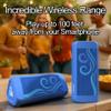 OontZ Angle 3 Ultra - Portable Bluetooth Speaker, 14 Watts, Bigger Bass, Hi-Quality Sound, 100 Ft Wireless Range, IPX7 Waterproof, Outdoor, Great Gift (SUP Edition, Blue) view 4