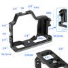 BGNing CNC Aluminum Camera Cage Compatible with EOS M50 M5 SLR Protective Cover Case with Strap Cold Shoe Mount 1/4" 3/8" ARRI-Standard Hole (Cage only) view 2