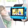FANGOR Car Headrest Mount Holder, Tablet Holder for Kids in Back Seats, Anti-Slip Strap and Holding Net,Angle-Adjustable/Fits All 7 Inch to 12.9 Inch Tablets view 1