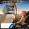 FANGOR Car Headrest Mount Holder, Tablet Holder for Kids in Back Seats, Anti-Slip Strap and Holding Net,Angle-Adjustable/Fits All 7 Inch to 12.9 Inch Tablets view 2