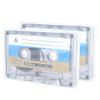 Sara-u 2Pcs Empty Cassette Tape 60 Minutes Standard Cassette Blank Tape Player Empty Magnetic Audio Tape Recording for Speech Music Recording MP3 /DVD view 1