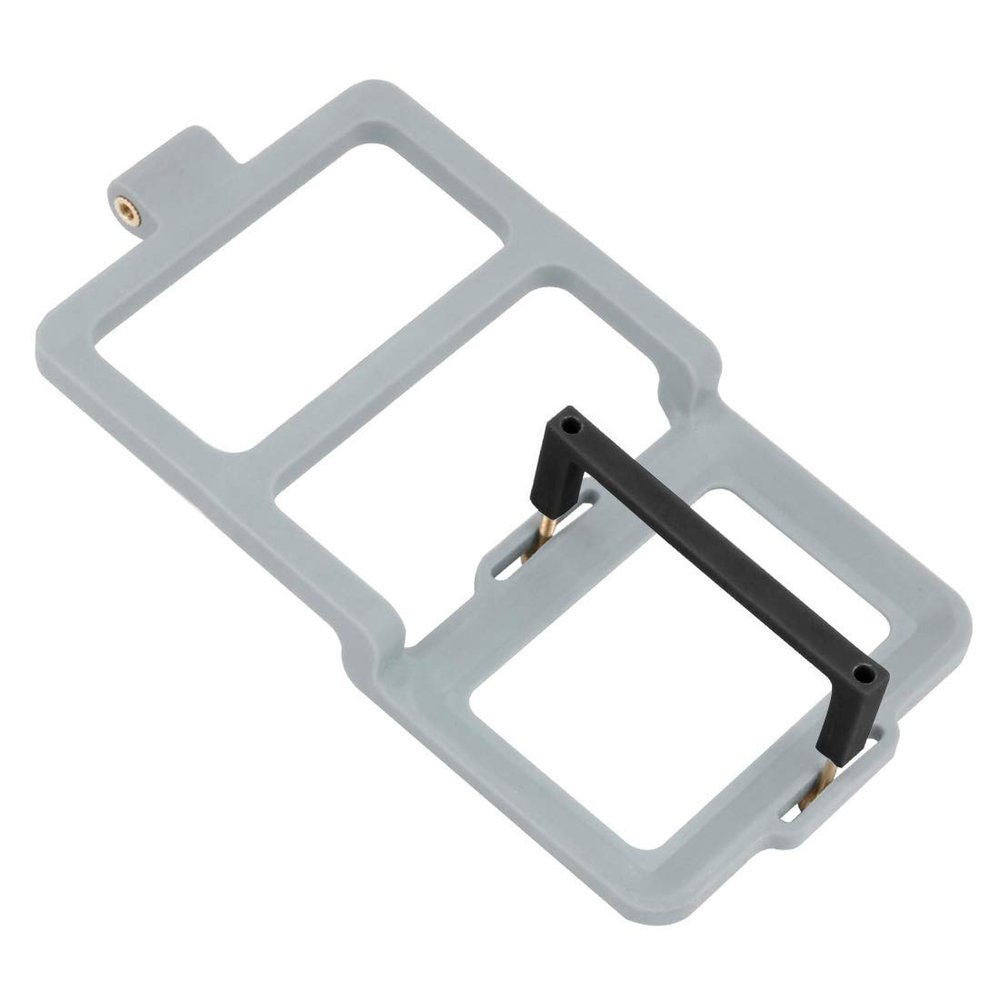 BGNing Light Plastic Handheld Gimbal Adapter Switch Mount Plate Kit Compatible for Gopro Hero 9/8/7/6/5 with M3 1/4" Counterweight (Plastic clamp Mount)