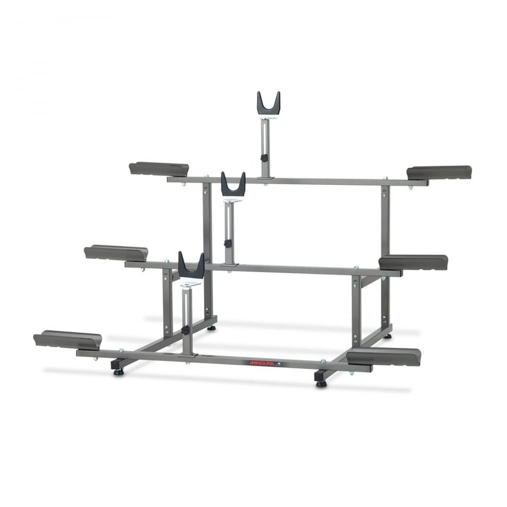 Minoura 971-3U Standard Tiered Bike Stand 3 Bike Standard - 31.5L x 47W x 33.5`H