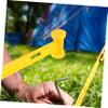 FAVOMOTO 2 Pcs Tent Stake Hammer Camping Hammer Long Handle for Nails Nail Puller for Woodworking view 2