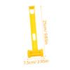 FAVOMOTO 2 Pcs Tent Stake Hammer Camping Hammer Long Handle for Nails Nail Puller for Woodworking view 4
