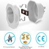 3 Pack European to US Plug Adapter, VINTAR EU to US Adapter, Europe to USA Travel Converter for Most of EU Spain France Type C E F Plugs to America view 4