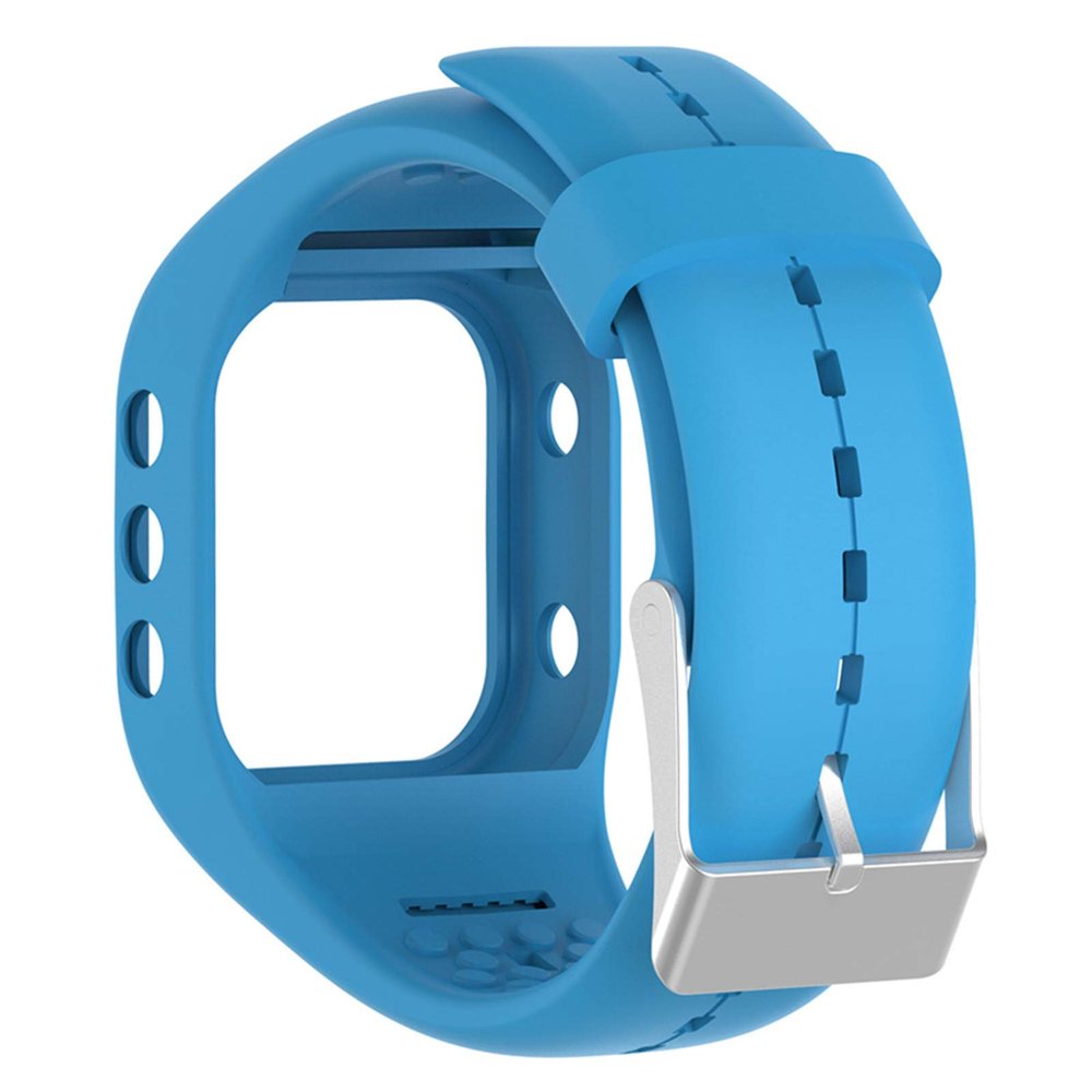 Huwokxix Watch Band Compatible with Polar A300,Adjustable Silicone Sports Strap Replacement Band