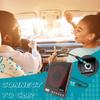 CD Player Portable, MONODEAL Portable Rechargeable Player with Dual Headphones Jack, Small Anti-Skip CD Player for Car/Travel/Home, Personal CD Player for Home(Dark Brown) view 2