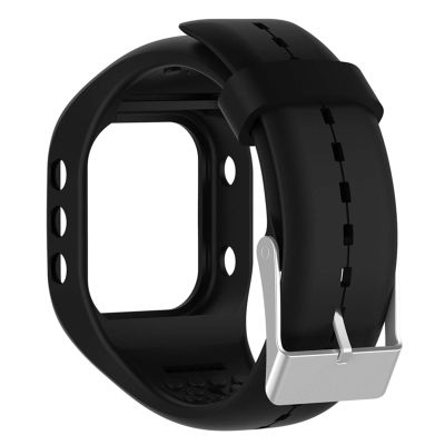 Huwokxix Watch Band Compatible with Polar A300,Adjustable Silicone Sports Strap Replacement Band