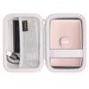 Canboc Carrying Case for Fujifilm Instax Mini Link 3 2 1 Smartphone Printer, Mesh pocket fit Instant Film and Cable, Pink (Case Only) view 1