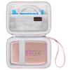 Canboc Carrying Case for Fujifilm Instax Mini Link 3 2 1 Smartphone Printer, Mesh pocket fit Instant Film and Cable, Pink (Case Only) view 2