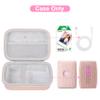 Canboc Carrying Case for Fujifilm Instax Mini Link 3 2 1 Smartphone Printer, Mesh pocket fit Instant Film and Cable, Pink (Case Only) view 3