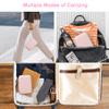 Canboc Carrying Case for Fujifilm Instax Mini Link 3 2 1 Smartphone Printer, Mesh pocket fit Instant Film and Cable, Pink (Case Only) view 4
