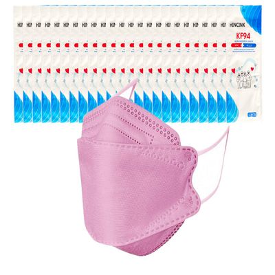 KF94 Face Mask 20 Pack, Individually Wrapped, 4-Layer Disposable Mask