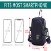 Lohol Multifunction Cell Phone Holster, One Shoulder Pouch with Carabiner, Outdoor Tactical Waist Belt Bag, Security Purse Crossbody Gadget Pocket for Smartphone Up to 6.5 inches (Navy Blue) view 2