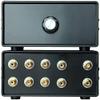 SynoRiver 2 in 1 Out/ 1 in 2 Out Amplifier Speaker Audio Splitter Switcher Passive Selector view 2