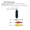 AILTECK 3.5mm to RCA Camcorder AV Audio Video Output Cable, 3 RCA to 3.5mm AV Input Cord Replacement for Sony TV 5FT view 3