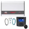 Rockville RGHR45 4 Zone Marine Gauge Hole Receiver Remote Bundle with MTX WET75.4 Amp Compatible with Boat/ATV/UTV/RZR/Cart,Rockville RMWK8 8 AWG Amp Install Wire Kit & MRCA25 RCA Cable (4 Items) view 1