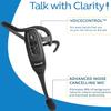 BlueParrott C400-XT Voice-Controlled Bluetooth Headset - Industry Leading Sound with Long Wireless Range, Noise-Cancelling - Compatible with iOS and Android (Black) Bundle with Blucoil Carrying Case view 2