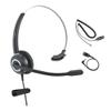 Avaya Headset HD Voice with HIS Adapter Compatible with Avaya 1600, 9600, J100 Series Phones Model, Plus 3.5mm Adapter (Monaural) view 1