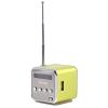 Mini Speaker,Support Memory Card and U Disk,Music Player,Portable FM Radio Stereo,PC Fashion(Green) view 2