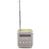 Mini Speaker,Support Memory Card and U Disk,Music Player,Portable FM Radio Stereo,PC Fashion(Green) view 3