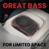BOSS Audio Systems SLIM10 Elite Series 10 Inch Powered Car Subwoofer - Low Profile, Remote Subwoofer Control, Built in Amp, Under Seat view 2