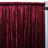 Your Chair Covers - Velvet 8 ft x 60 Inch Drape with 4 Inch Pocket - Burgundy view 2